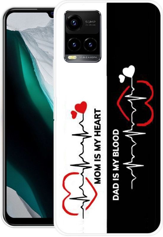 PAEDICON Back Cover for VIVO Y33S, VIVO Y21, VIVO Y21 2021  (Multicolor, Grip Case, Silicon, Pack of: 1)