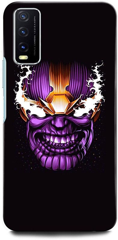 GRAFIQE Back Cover for Vivo Y20i V2027 THANOS, AVENGER, COMIC, DC, EVIL, MARVEL, ULTRON, AVENGER  (Multicolor, Shock Proof, Pack of: 1)