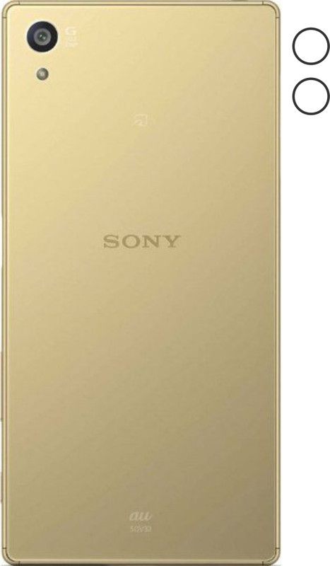CHAMBU Back Camera Lens Glass Protector for Sony Xperia Z5 Premium Dual  (Pack of: 2)