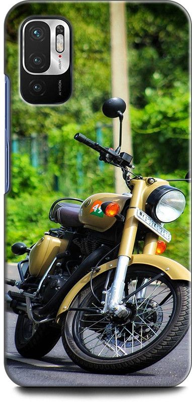 Afterglow Back Cover for Redmi Note 10T 5G ROYAL ENFIELD, BIKE, MOTORCYCLE, MOTORBIKE  (Multicolor, Shock Proof, Pack of: 1)