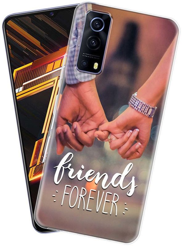 Memia Back Cover for IQOO Z3 5G  (Multicolor, Grip Case, Silicon, Pack of: 1)
