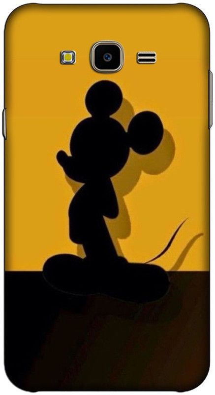 CROKIAN Back Cover for Samsung Galaxy J7 Nxt  (Black, Yellow, Hard Case, Pack of: 1)