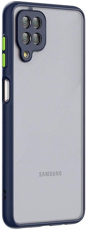 mjc Back Cover for Samsung Galaxy M12  (Blue)