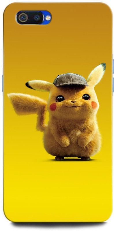 ORBIQE Back Cover for Realme C2 1941/1945 PIKACHU, POKEMON, GAME, CARTOON, PICACHUDEADPOOL  (Multicolor, Hard Case, Pack of: 1)