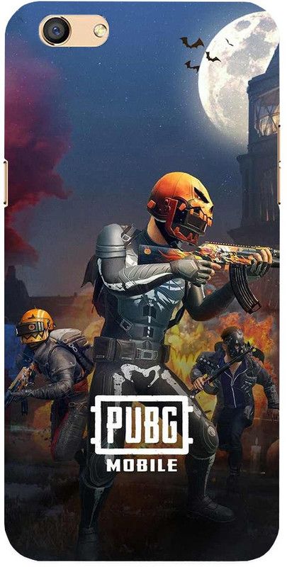 NDCOM Back Cover for OPPO F1s PUBG Mobile Game Printed  (Multicolor, Hard Case, Pack of: 1)