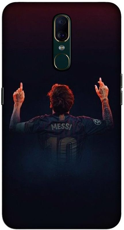 CROKIAN Back Cover for Oppo F11 Messi Back Cover  (Multicolor, Hard Case)