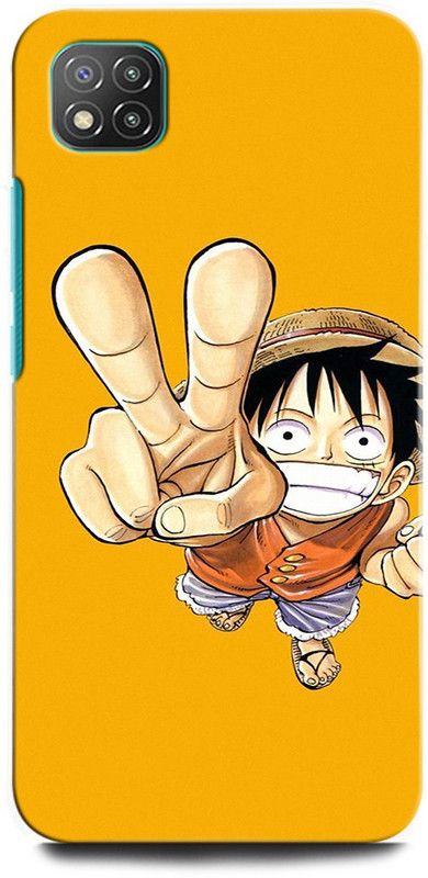 INTELLIZE Back Cover for POCO C3 MZB07RHIN LUFFY ONE PIECE, LUFFY, ANIME, MONKEY D LUFFY, CARTOON  (Multicolor, Hard Case, Pack of: 1)