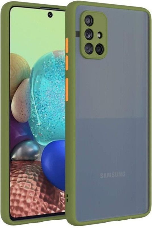cellotown Back Cover for SAMSUNG A71  (Green, Pack of: 1)