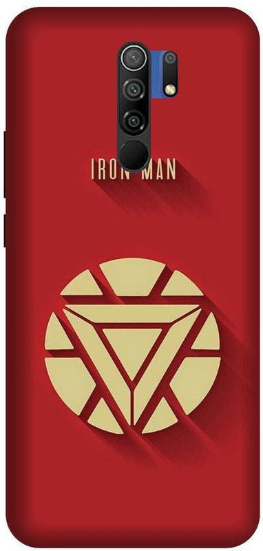 Yoprint Back Cover for Mi Poco M2 Ironman Text Printed back Cover  (Multicolor, Hard Case, Pack of: 1)