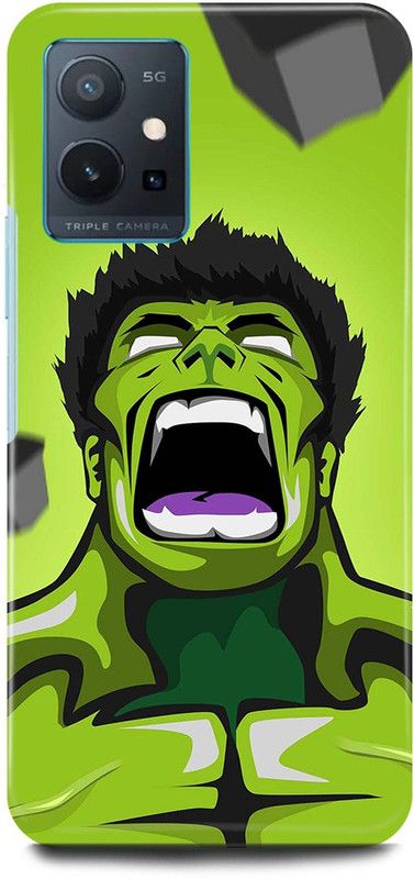 JUGGA Back Cover for OnePlus Nord CE 2 5G, ANGRY, HULK, AVENGER, AVENGERS  (Green, Hard Case, Pack of: 1)