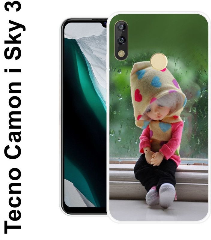 KUDI Back Cover for Tecno Camon I Sky 3  (Multicolor, Silicon)