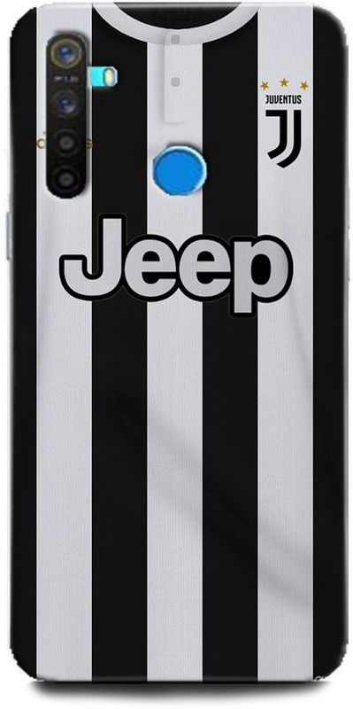 GRAFIQE Back Cover for Realme 5i/ Juventus Jersey, Jersey, Juve, Adidas,Football, Soccer, Cristiano, Cr7  (Multicolor, Shock Proof, Pack of: 1)