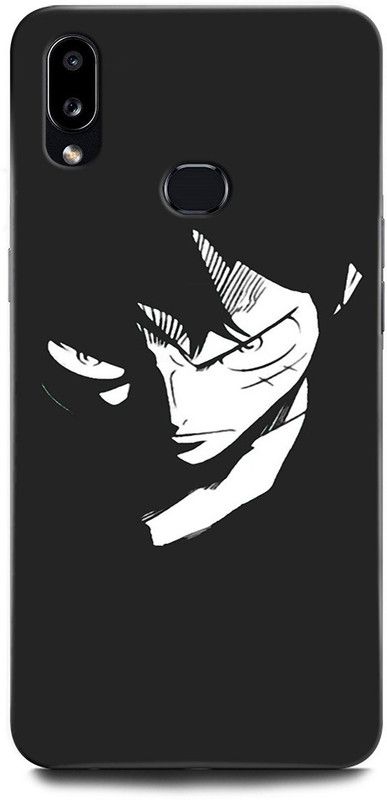 ORBIQE Back Cover for Samsung Galaxy A10s/ LUFFY ONE PIECE, LUFFY, ANIME, MONKEY D LUFFY, CARTOON  (Multicolor, Hard Case)