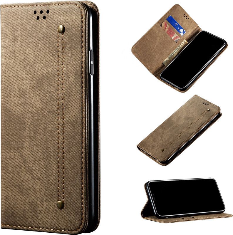 TURTLE Flip Cover for Samsung Galaxy S20  (Khaki, Magnetic Case, Pack of: 1)