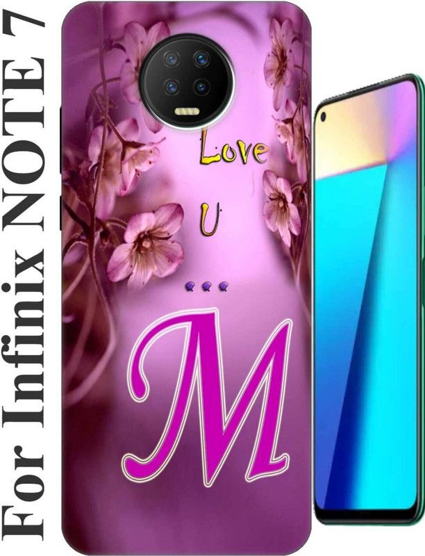 StroFit Back Cover for Infinix Note 7 2719  (Pink, Flexible, Silicon, Pack of: 1)