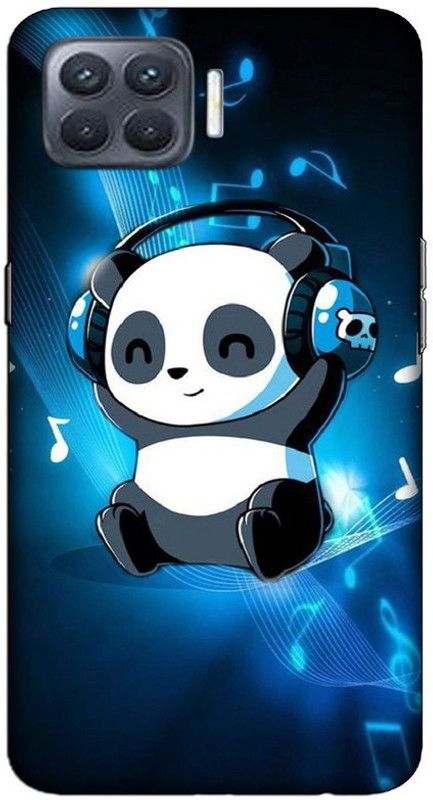 CROKIAN Back Cover for Oppo F17 Cute Cartoon Back Cover  (Multicolor, Hard Case, Pack of: 1)