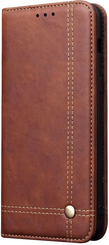 Cubix Book Cover for Huawei P30  (Brown, Magnetic Case, Pack of: 1)