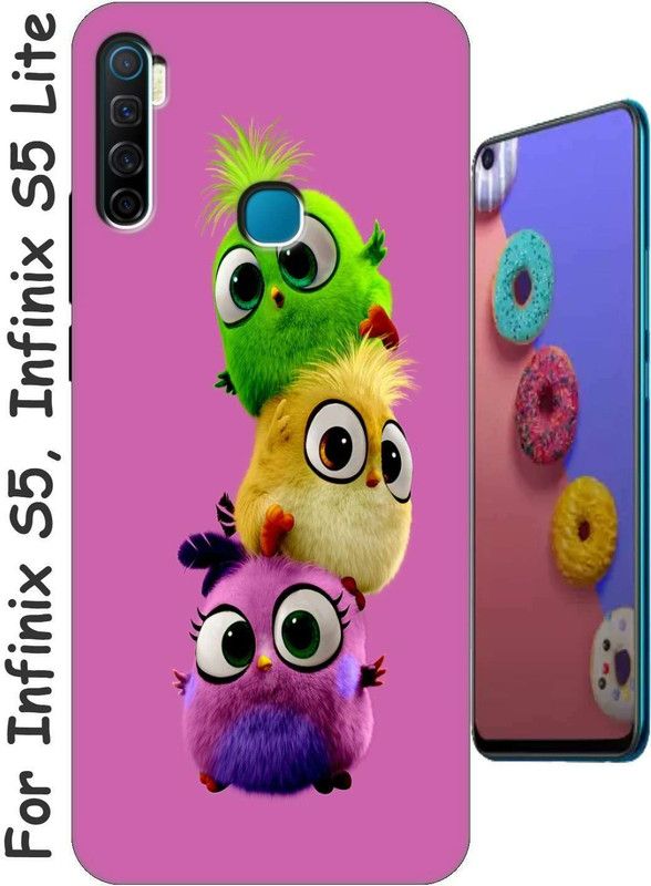 Auqueno Back Cover for Infinix S5/ Infinix S5 Lite 2821  (Khaki, Flexible, Silicon, Pack of: 1)