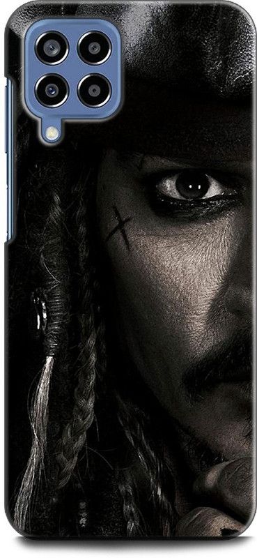 WallCraft Back Cover for SAMSUNG Galaxy M53 5G CAPTAIN JACK SPARROW, JOHNY DEPP  (Multicolor, Dual Protection, Pack of: 1)