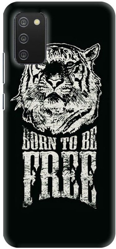 PNBEE Back Cover for Samsung Galaxy F02s, SM-E025F - Tiger Print  (Multicolor, Hard Case, Pack of: 1)