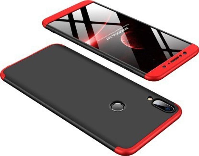 Cermarise Front & Back Case for Asus Zenfone Max Pro M1  (Red, Dual Protection)