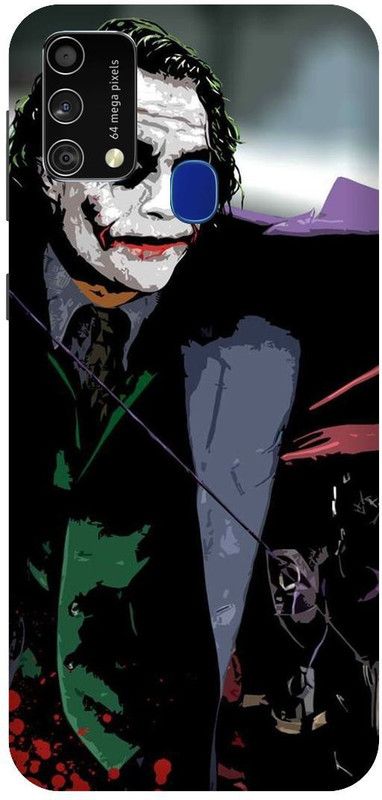 UMPRINT Back Cover for Samsung Galaxy F41 Joker Batman Art Printed Back Cover  (Multicolor, Hard Case, Pack of: 1)