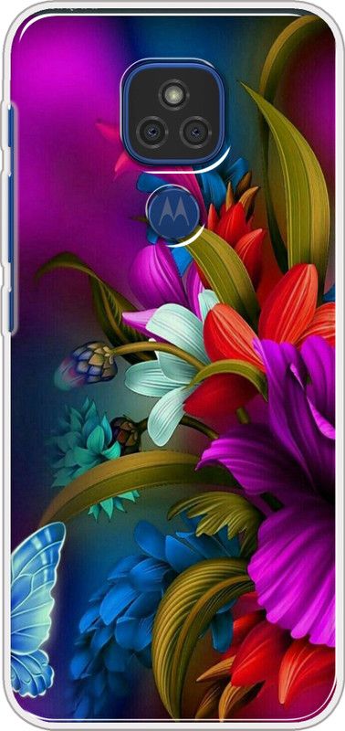 Coolcase Back Cover for Motorola Moto E7 Plus, Moto E7 Plus, Moto G9  (Multicolor, Grip Case, Silicon)