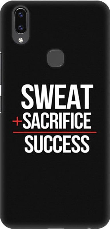 COBIERTAS Back Cover for VIVO V9  (Black, Hard Case)