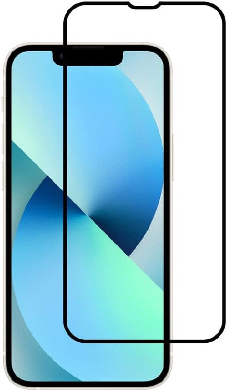 9H Edge To Edge Tempered Glass for Apple iPhone 14 -Premium_11D  (Pack of 1)