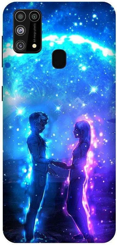 URCHIN Back Cover for Samsung Galaxy M30s  (Blue, Shock Proof, Pack of: 1)