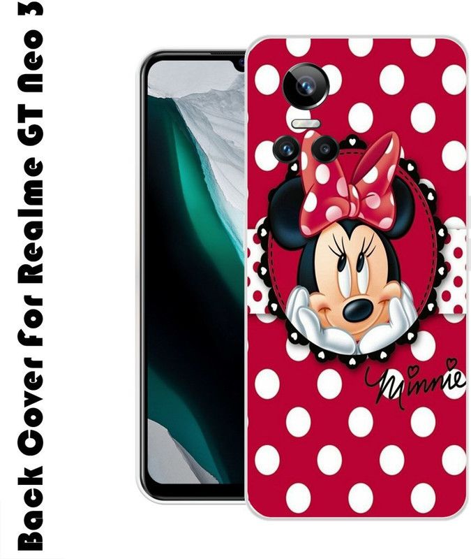 redfly Back Cover for Realme GT neo 3  (Multicolor, Grip Case, Silicon, Pack of: 1)