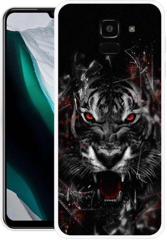 KLC Back Cover for Samsung Galaxy J6, Samsung J6  (Multicolor, Grip Case, Silicon)