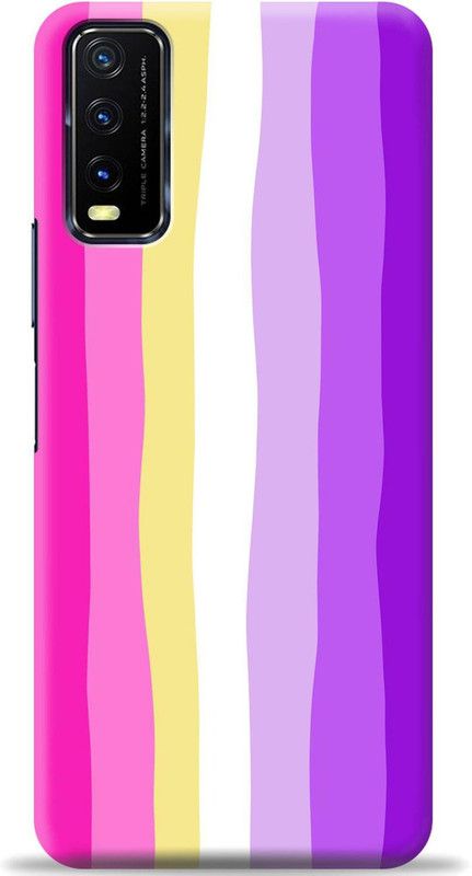 Crafter Back Cover for vivo Y20  (Multicolor, Shock Proof, Pack of: 1)
