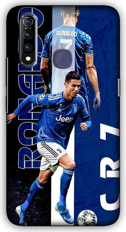 CROKIAN Back Cover for Vivo Z1 Pro Ronaldo C R 7 Back Cover  (Multicolor, Hard Case, Pack of: 1)