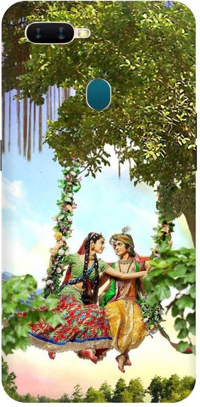 URCHIN Back Cover for Realme 2Krishna, Radha Krishna, Lord Krishna, Krishan ji, god  (Multicolor, Shock Proof, Pack of: 1)