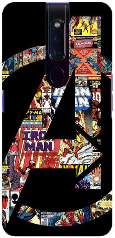 NDCOM Back Cover for OPPO F11 Pro Avengers End Game Printed  (Multicolor, Hard Case, Pack of: 1)
