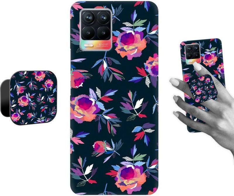 COBIERTAS Back Cover for Realme 8 Pro  (Multicolor, Pack of: 2)