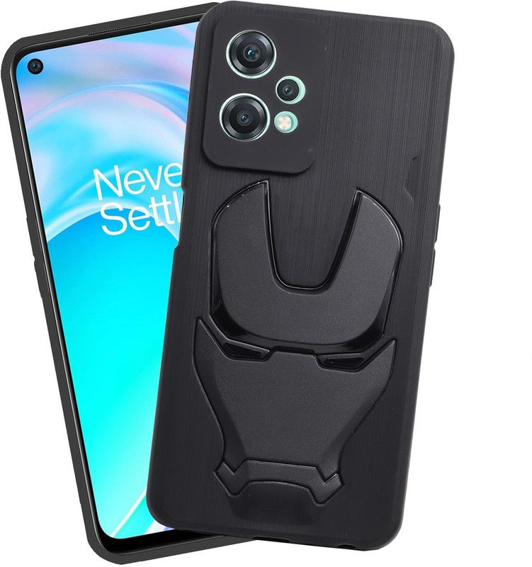 VAKIBO Back Cover for OnePlus Nord CE 2 Lite  (Black, 3D Case, Pack of: 1)