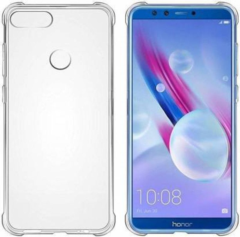 Rockwell Back Cover for Honor 7X  (Transparent, Silicon, Pack of: 1)