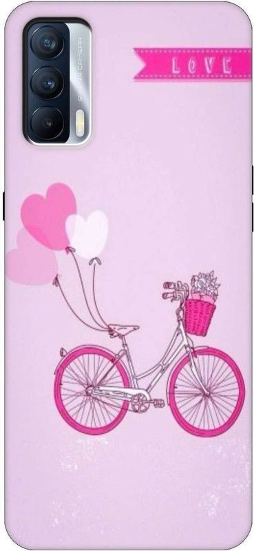 Buytrend Back Cover for Realme X7 5G  (Pink, Flexible, Silicon)