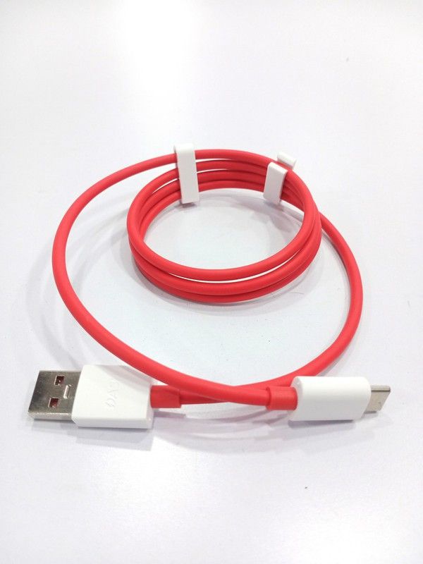 NUKAICHAU USB Type C Cable 6.5 A 1.00204999999997 m Copper Braiding 18 watt type c charger poco M2  (Compatible with data cable fast charging vivo, Red, One Cable)