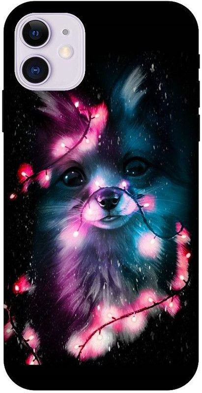 BYXIS Back Cover for iphone 11 Dog, Cute dog, puppy, animals, pets, cute puppy, love, Dogs  (Multicolor, Shock Proof, Pack of: 1)