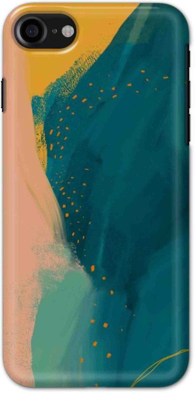NDCOM Back Cover for iPhone 8 Color Pattern Printed  (Multicolor, Hard Case, Pack of: 1)