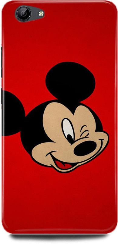DIKRO Back Cover for vivo Y66, 1609, MICKEY, MOUSE, MINNIE, MOUSE, DOLL, TEDDY, LOVE  (Multicolor, Hard Case, Pack of: 1)