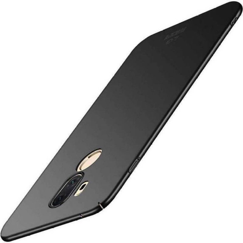 Mobile Back Cover Back Cover for LG G7 Plus ThinQ  (Black, Shock Proof, Silicon, Pack of: 1)