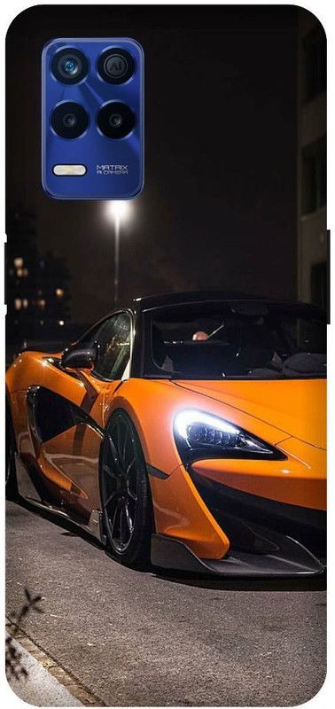 Bluvver Back Cover for Realme 8s 5G , RMX3381, Printed Racing Car Back Cover  (Multicolor, Hard Case, Pack of: 1)