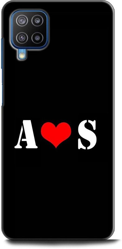 Afterglow Back Cover for SAMSUNG Galaxy F62 A S, A LOVES S, NAME, LETTER, ALPHABET, AS LOVE, HART  (Multicolor, Shock Proof, Pack of: 1)