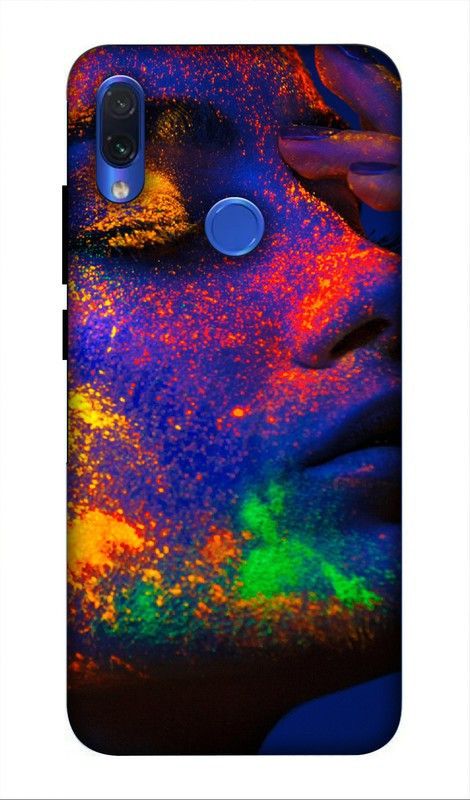 LUCKY MOBI.COM Back Cover for Mi REDMI NOTE 7 ( FIRE WALLPAPER) PRINTED BACK COVER  (Multicolor, Waterproof, Pack of: 1)