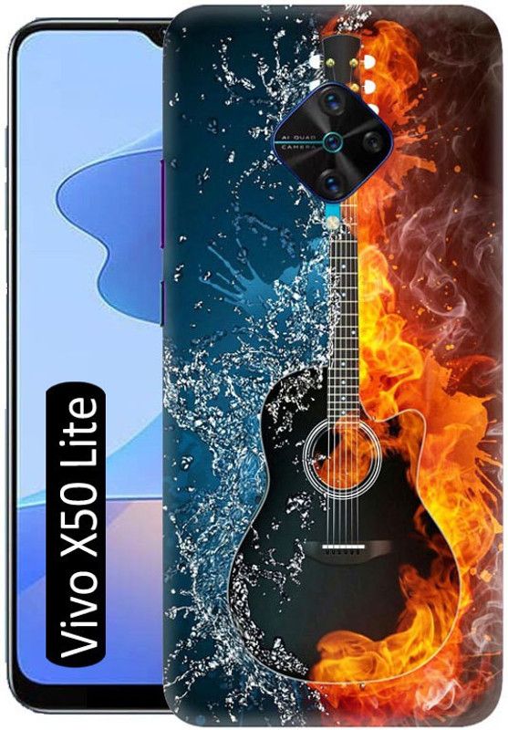 LEEMARA Back Cover for Vivo X50 Lite  (Multicolor, Pack of: 1)