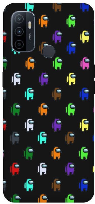 URCHIN Back Cover for Oppo A53 Among us, AmongUS, Among us game, Game  (Multicolor, Shock Proof)